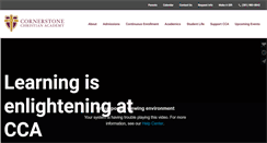 Desktop Screenshot of cornerstonecca.org