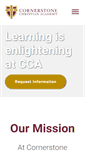 Mobile Screenshot of cornerstonecca.org
